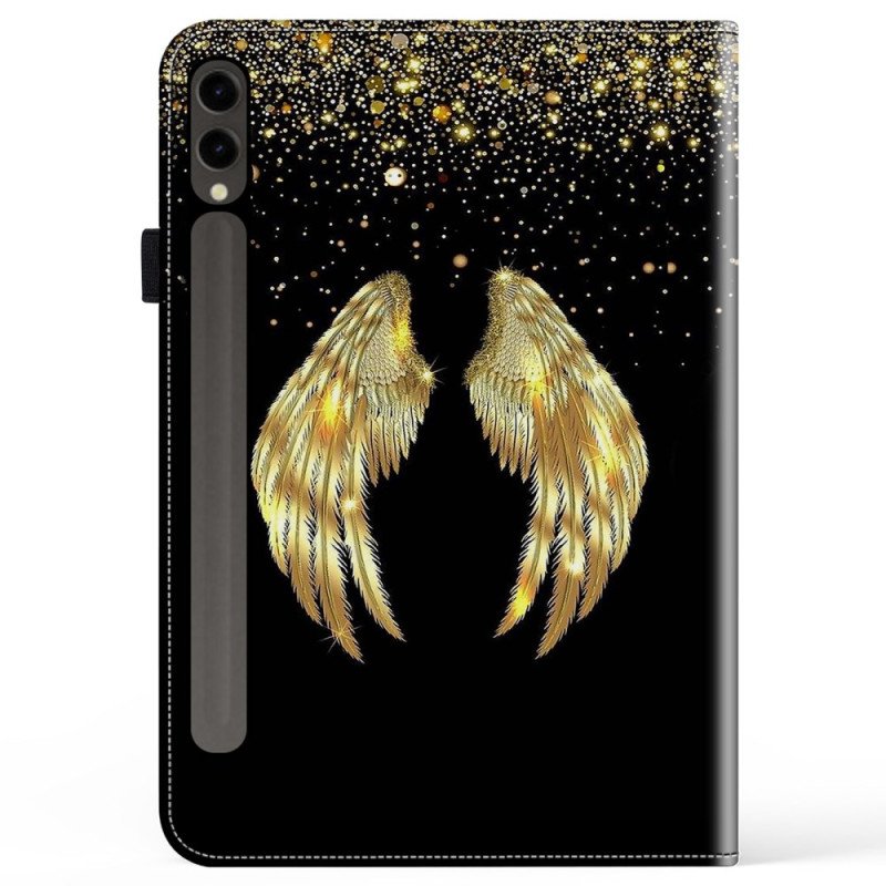 Fodral Samsung Galaxy Tab S10 Plus Gyllene Vingar