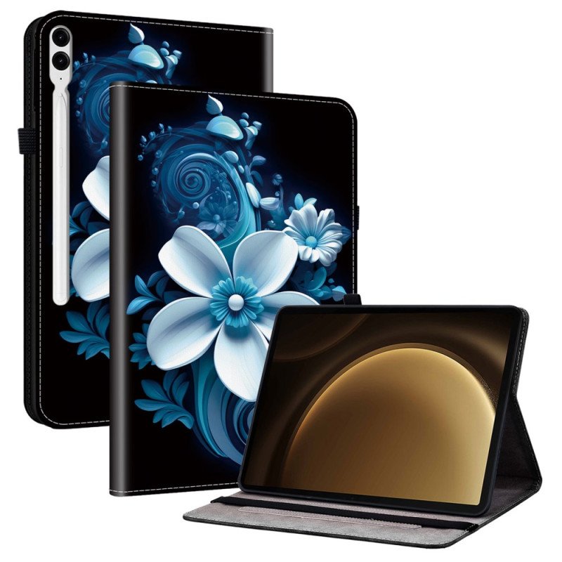 Fodral Samsung Galaxy Tab S10 Plus Vit Blomma