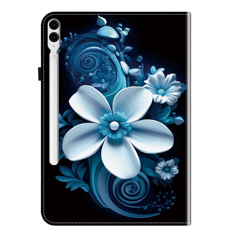 Fodral Samsung Galaxy Tab S10 Plus Vit Blomma