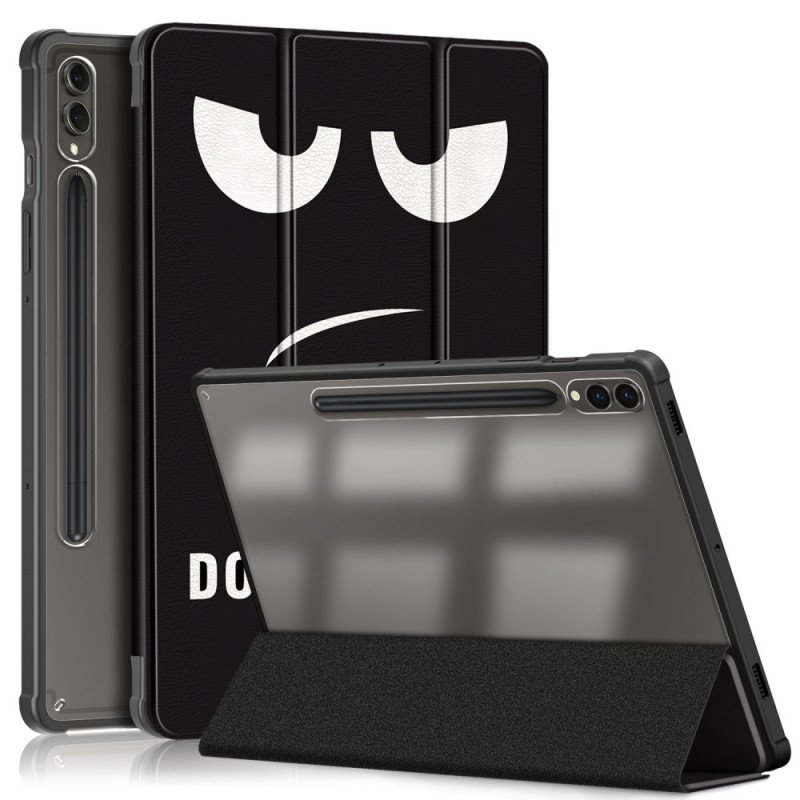 Samsung Galaxy Tab S10 Plus Transparent Baksida Rör Mig Inte