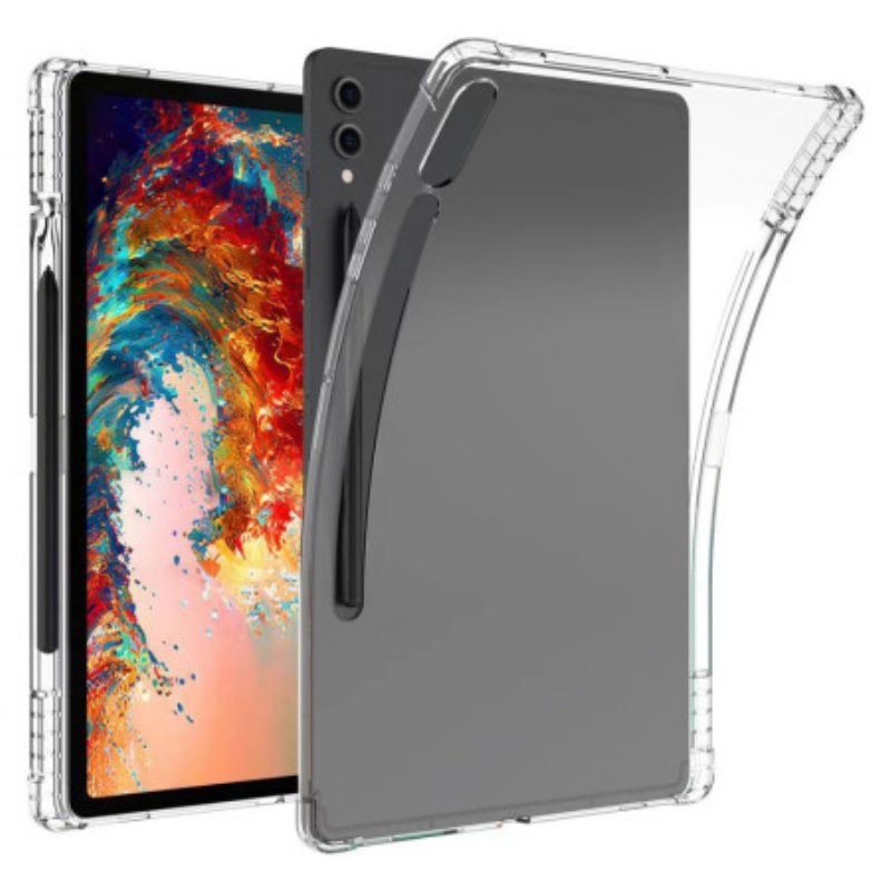 Skal Samsung Galaxy Tab S10 Plus Telefonfodral Förstärkt Transparent Med Pekpennahållare
