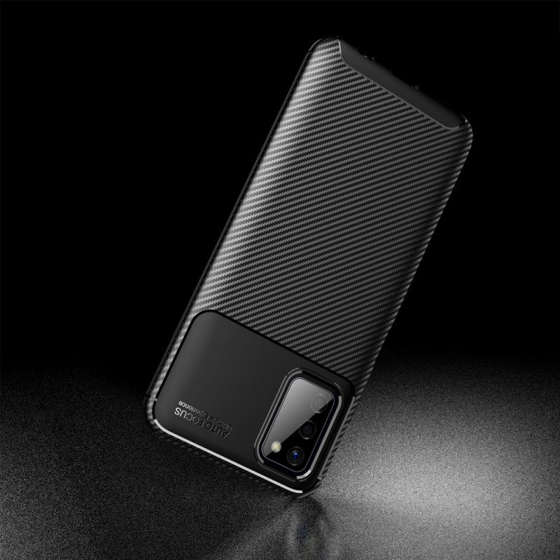Mobilskal Samsung Galaxy A03s Flexibel Kolfiber