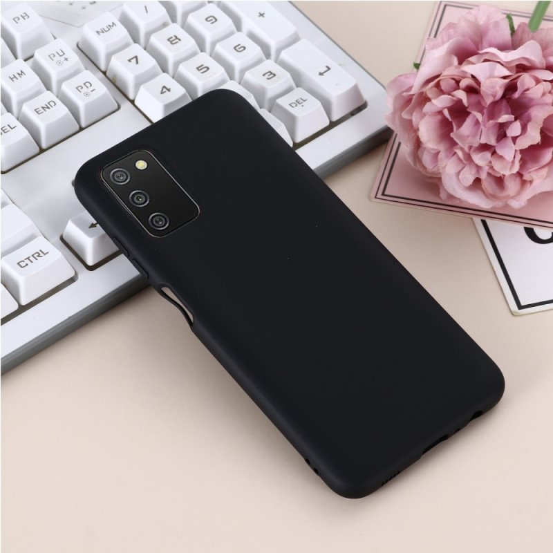 Skal Samsung Galaxy A03s Flytande Silikon Med Snodd
