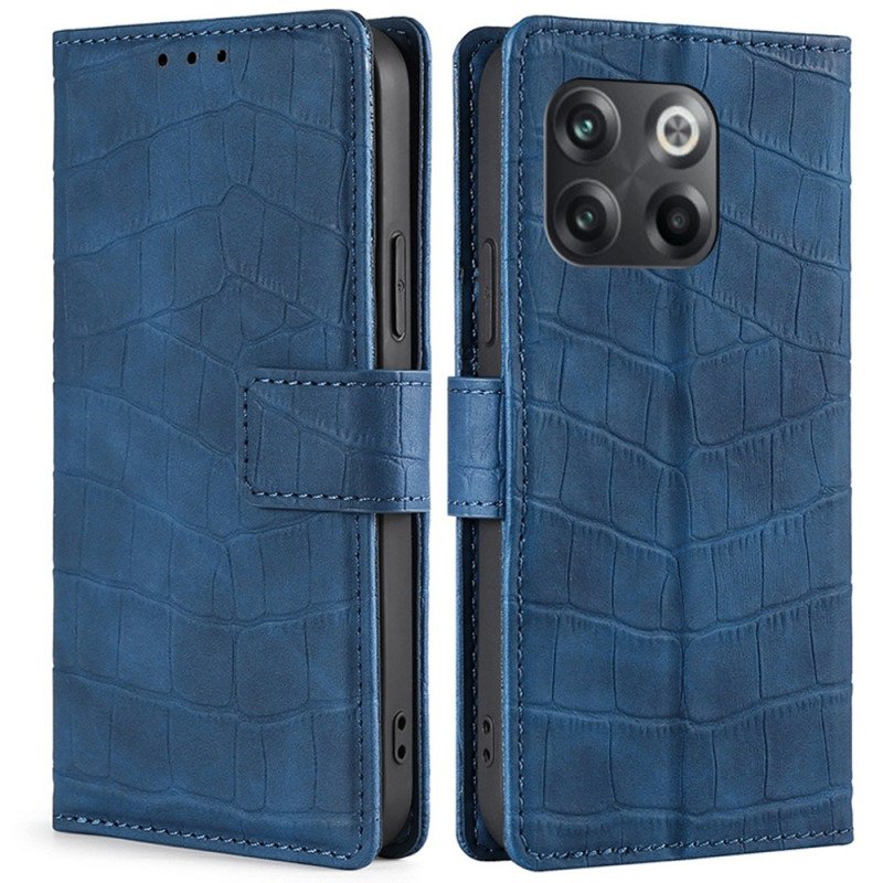 Läderfodral OnePlus 10T 5G Krokodil