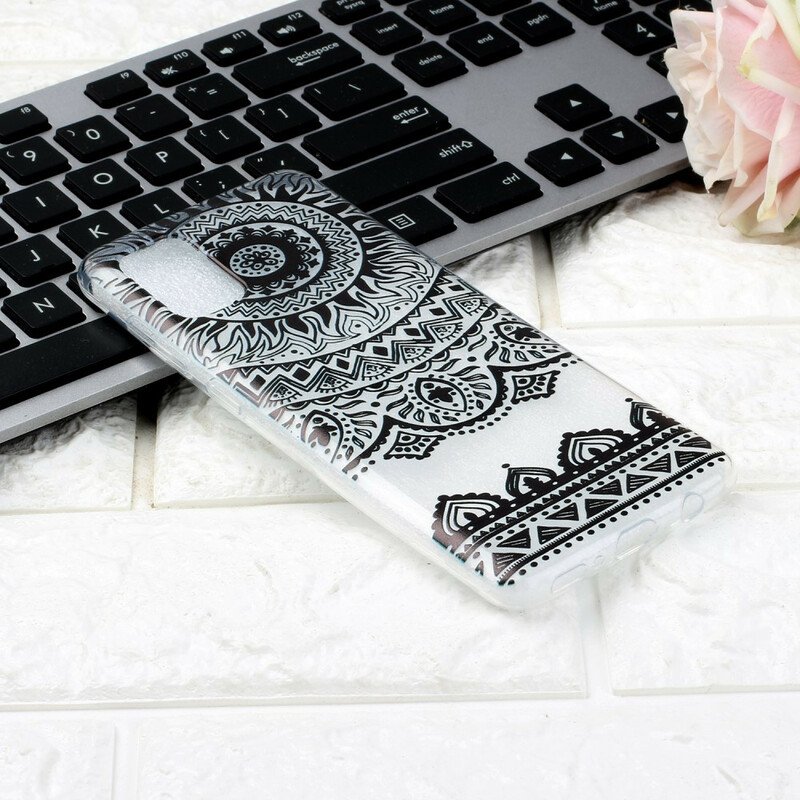 Mobilskal Samsung Galaxy A31 Sömlös Blomma Mandala