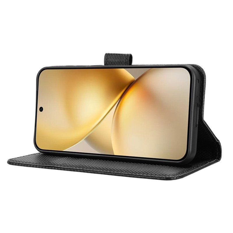 Fodral För Vivo X200 Diamantstruktur