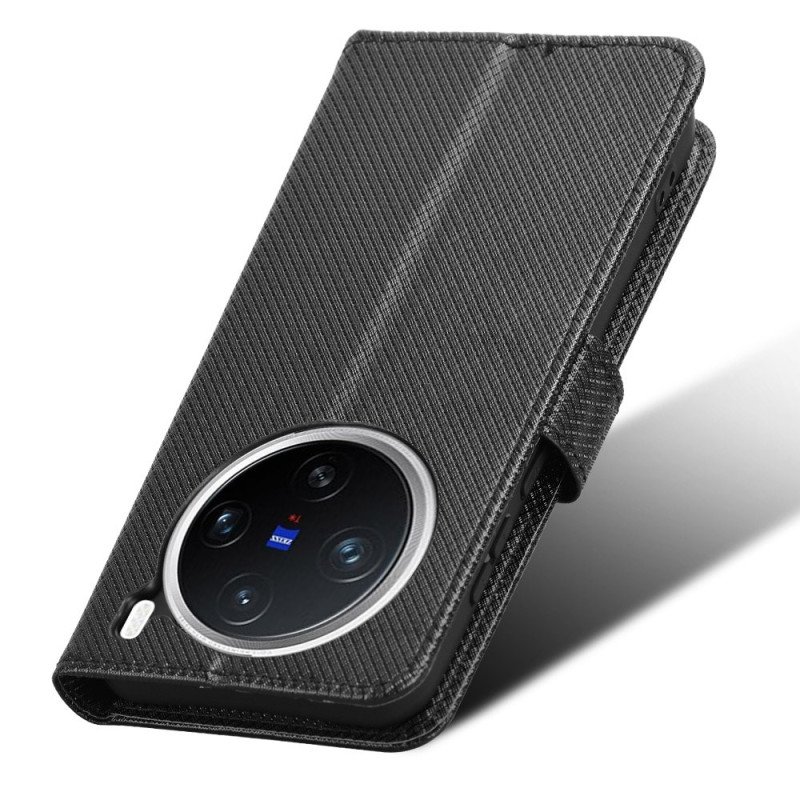 Fodral För Vivo X200 Diamantstruktur