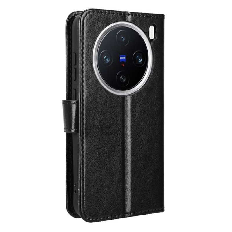 Fodral Vivo X200 Flashigt Konstläder