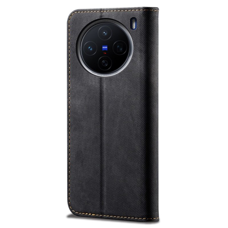 Folio-fodral Vivo X200 Denimtyg