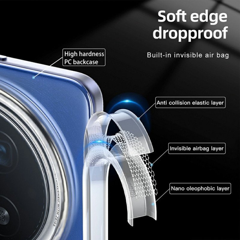 Skal För Vivo X200 Förstärkt Krockkuddeskydd