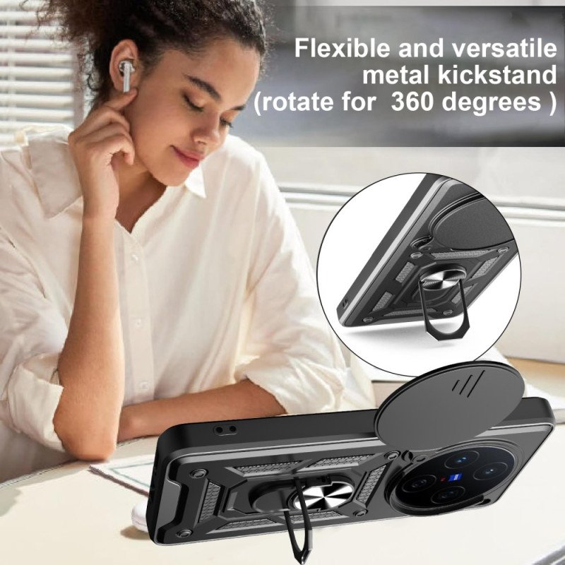 Skal För Vivo X200 Skjutbart Kameraskydd Och Stativ