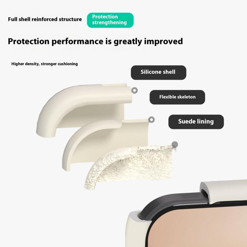 Skal Vivo X200 Magsafe Flytande Silikon