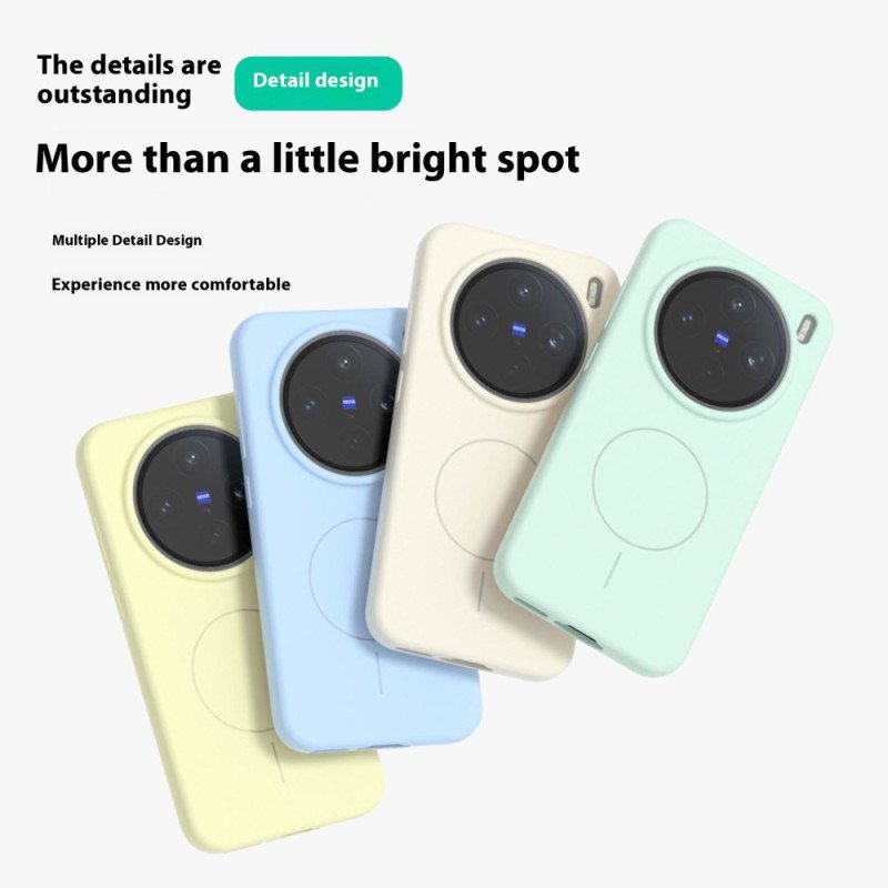 Skal Vivo X200 Magsafe Flytande Silikon