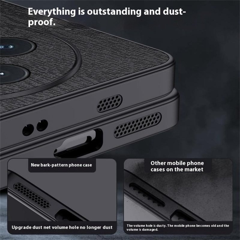 Skal Vivo X200 Träeffekt