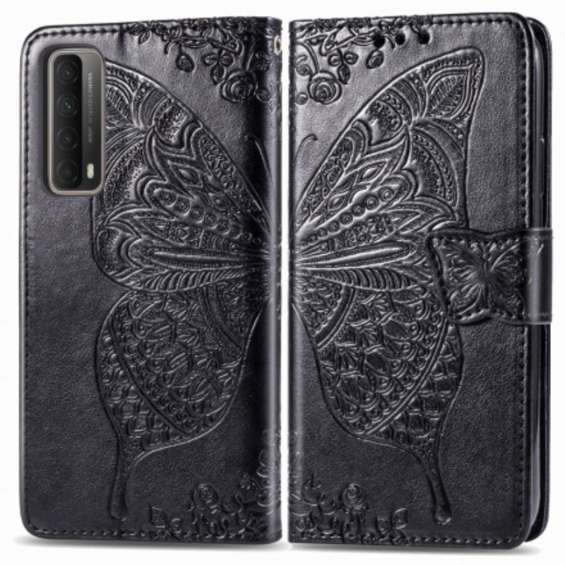 Fodral Huawei P Smart 2021 Halva Fjärilar