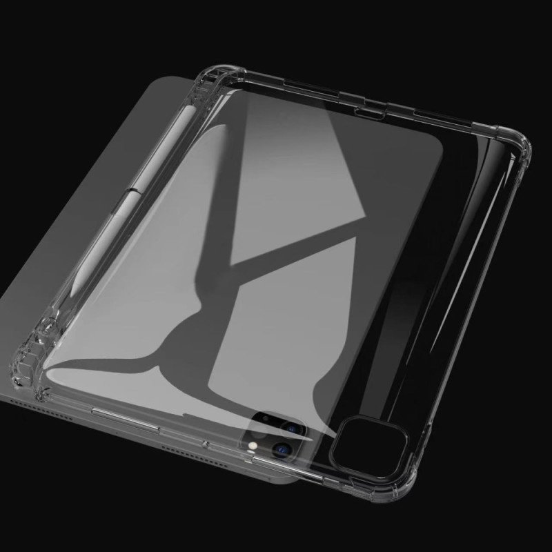 Fodral iPad Pro 13 (2025) Transparent Pekpennhållare