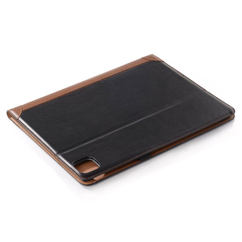 Fodral iPad Pro 13 (2025) Tvåfärgat Konstläder