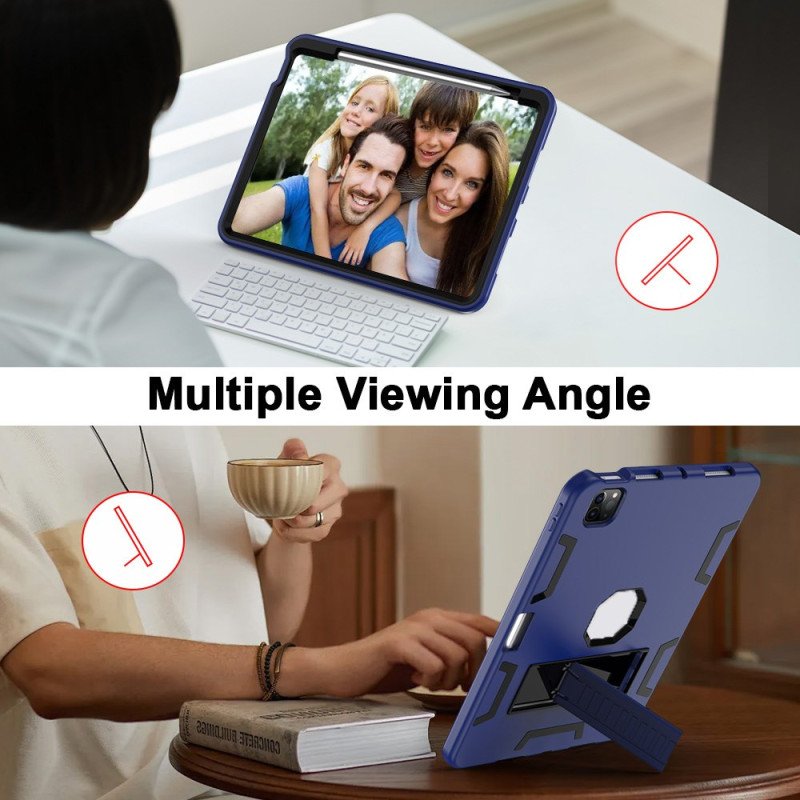 Skal För iPad Pro 13 (2025) Stativ Och Pekpennahållare