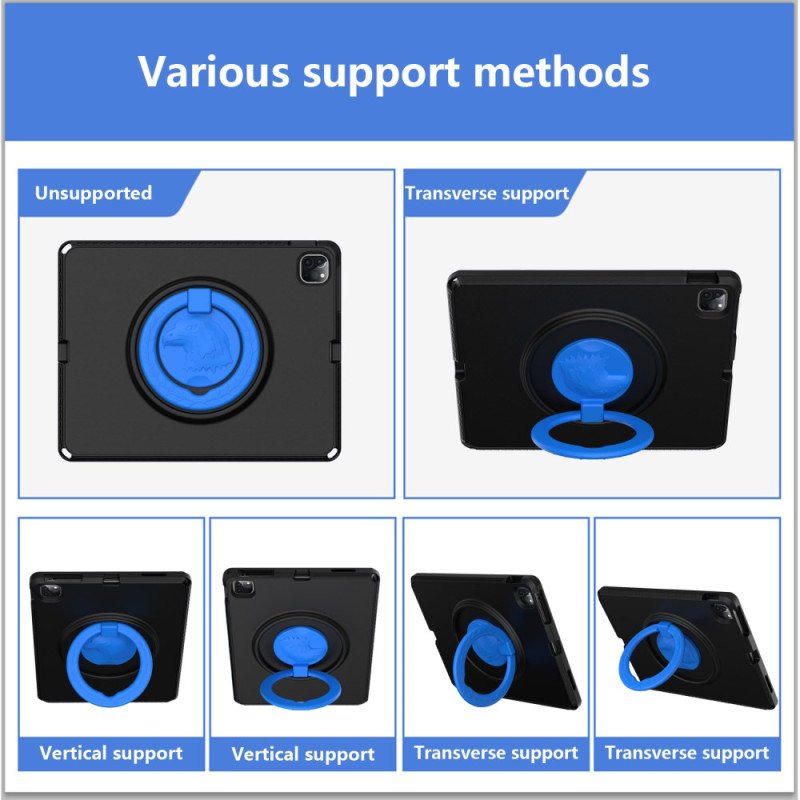 Skal iPad Pro 13 (2025) Eva Med Axelrem Och Skyddsfilm