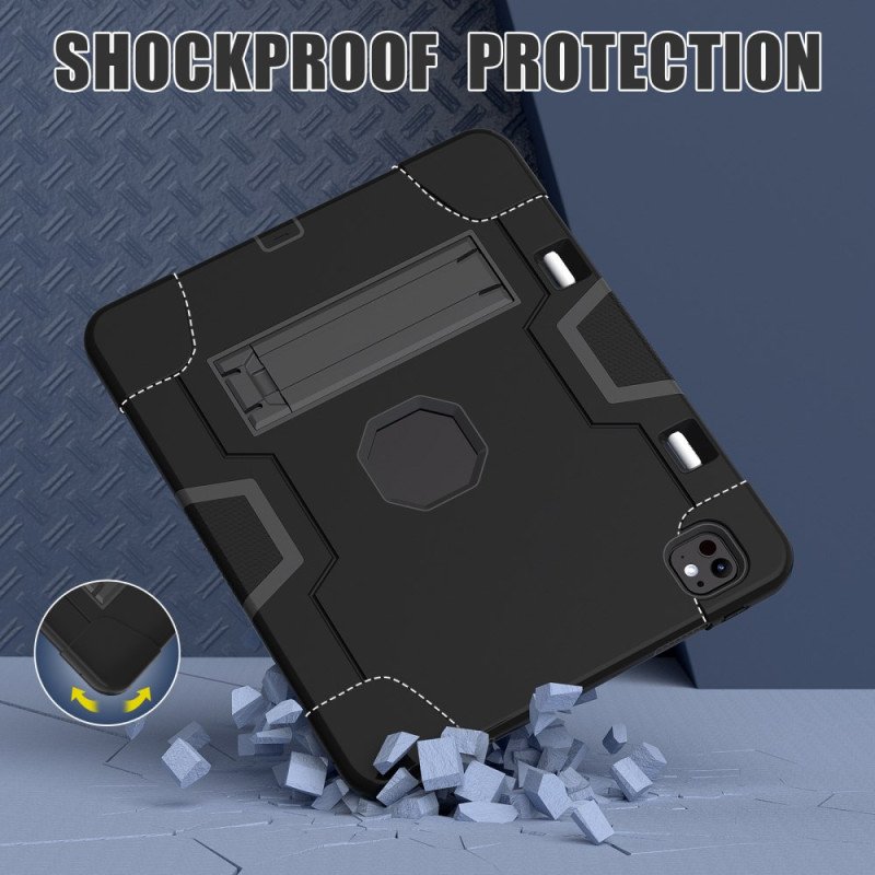 Skal iPad Pro 13 (2025) Integrerat Stativ Och Pekpennhållare