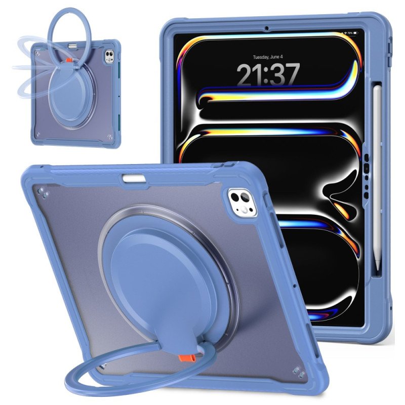 Skal iPad Pro 13 (2025) Roterande Stativ Och Pekpennhållare