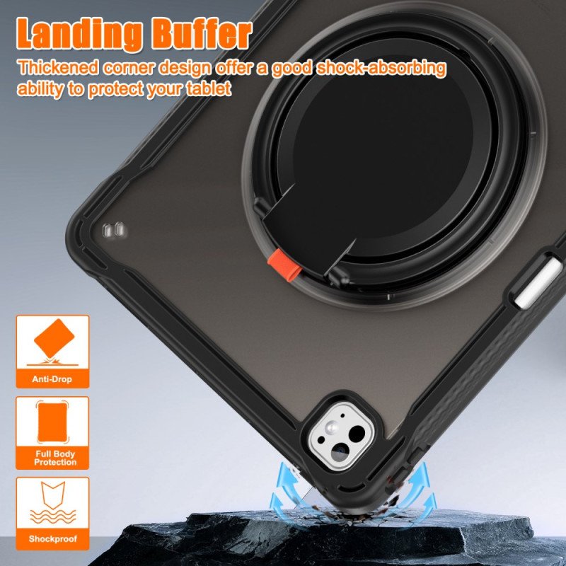 Skal iPad Pro 13 (2025) Roterande Stativ Och Pekpennhållare