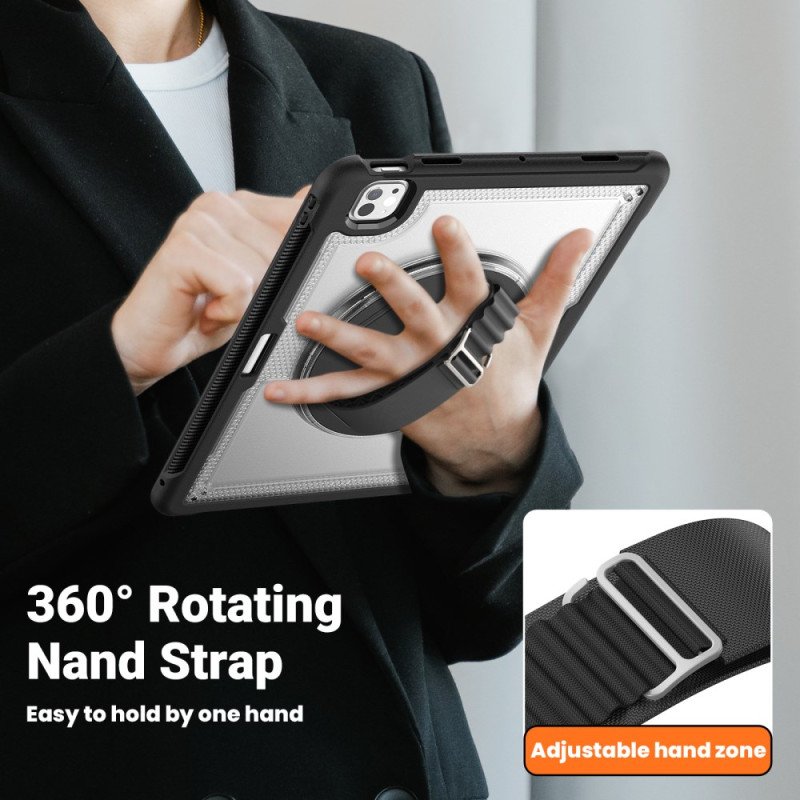 Skal iPad Pro 13 (2025) Roterande Stativ Och Värmeavledning