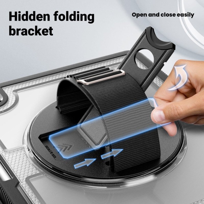 Skal iPad Pro 13 (2025) Roterande Stativ Och Värmeavledning