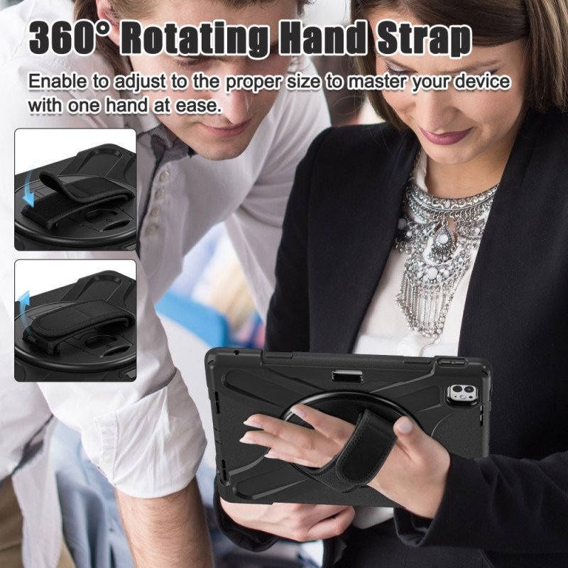 Skal iPad Pro 13 (2025) Stylushållare Och Axelrem