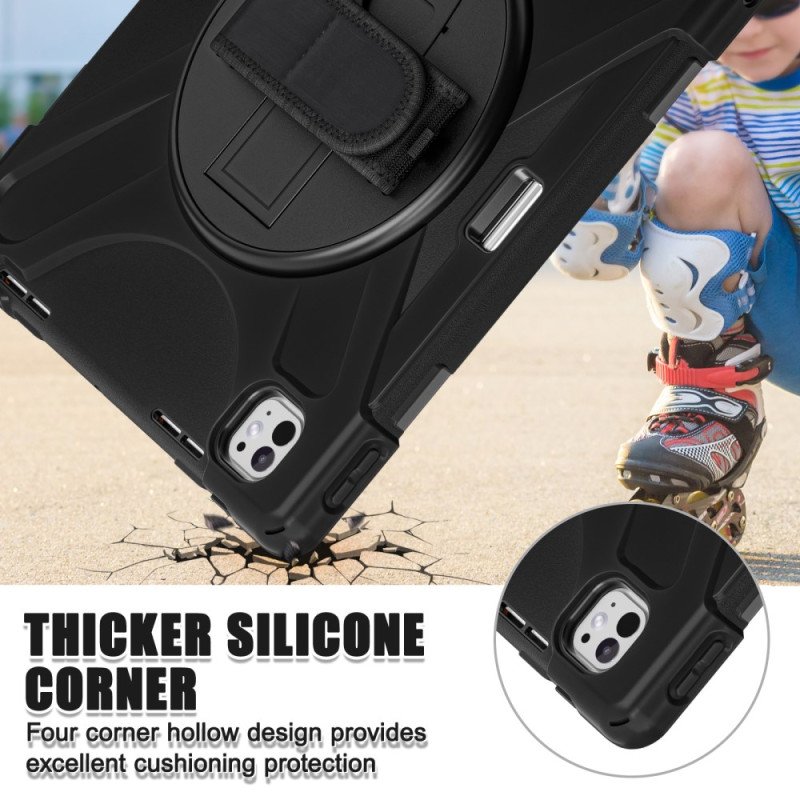 Skal iPad Pro 13 (2025) Stylushållare Och Axelrem