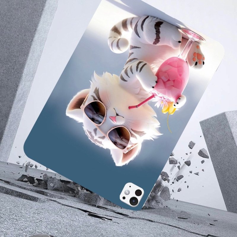 Skal iPad Pro 13 (2025) Tecknad Tiger