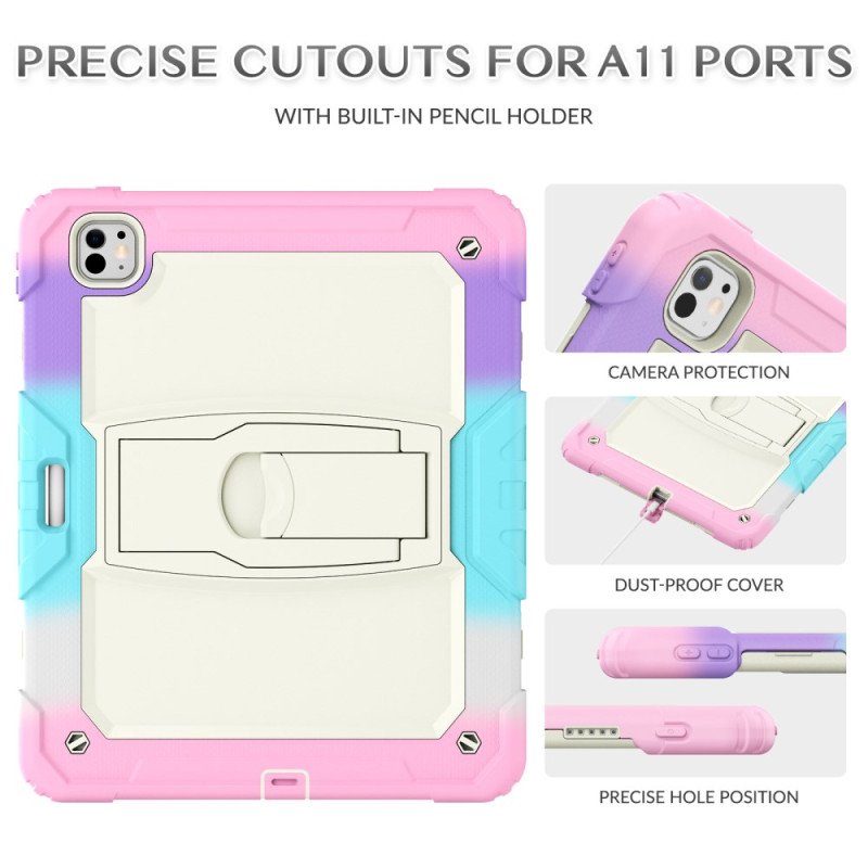 Skal iPad Pro 13 (2025) Telefonfodral Robust Med Pennhållare Och Axelrem