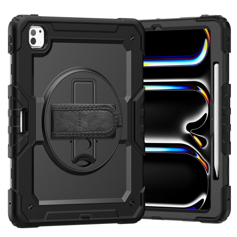 Skal iPad Pro 13 (2025) Telefonfodral Robust Med Skärmskydd Och Axelrem