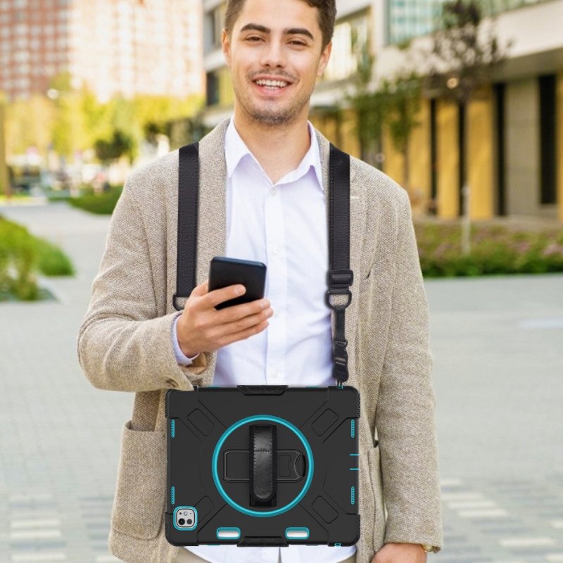 Skal iPad Pro 13 (2025) Ultratåligt Stativ Och Axelrem