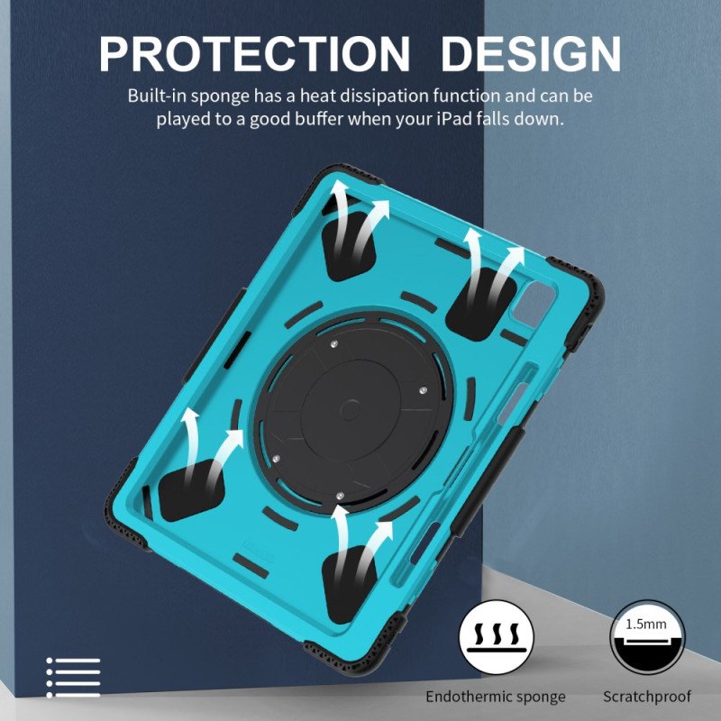 Skal iPad Pro 13 (2025) Ultratåligt Stativ Och Axelrem