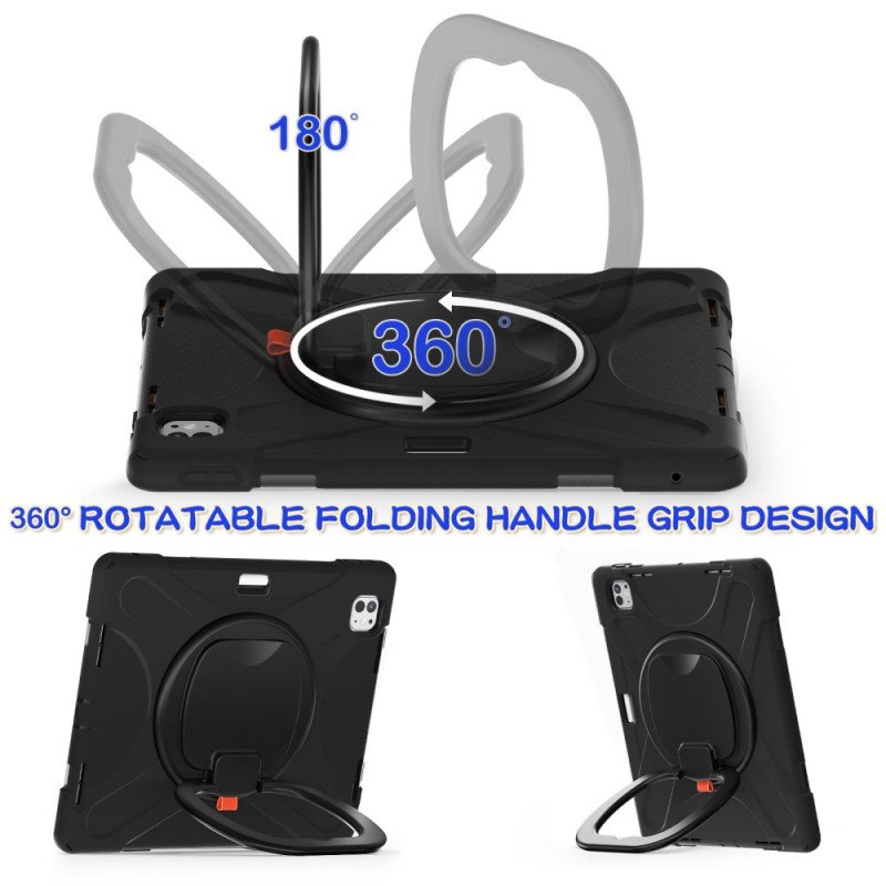 Skal iPad Pro 13 (2025) Vridbart Stativ Och Handtag
