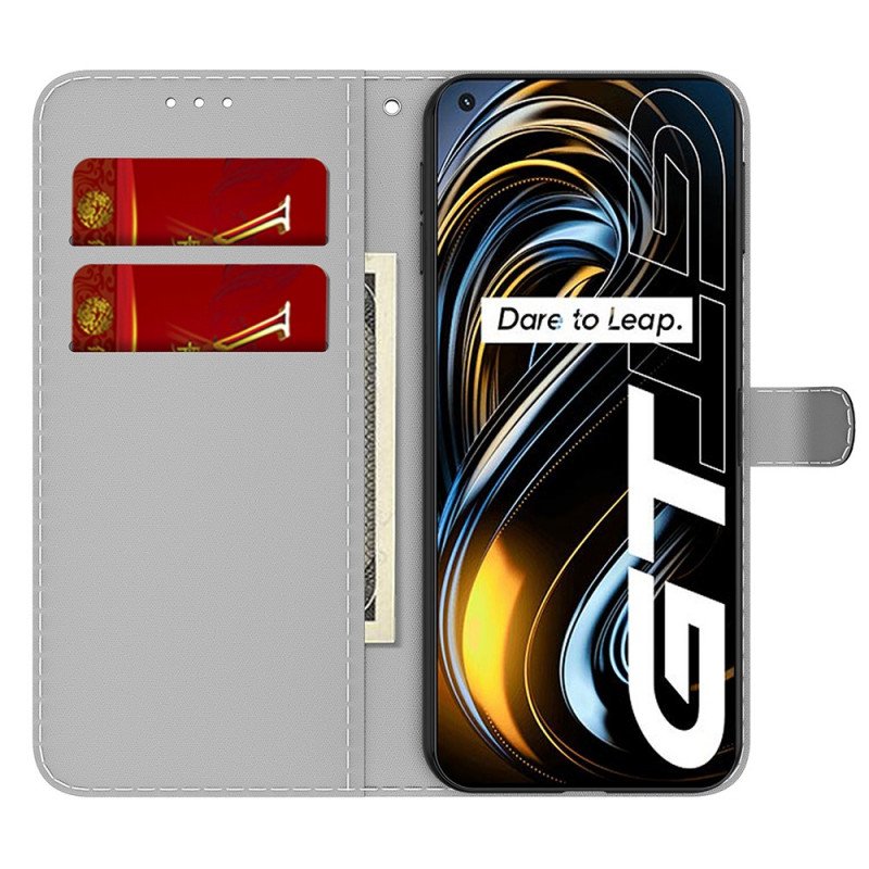 Fodral Realme GT 5G Abstrakt Mönster