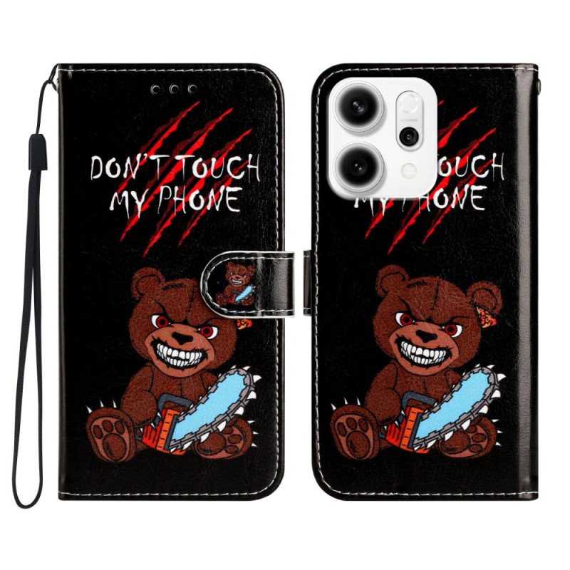 Fodral För Oppo Reno 14 Pro 5g Rör Inte Min Telefonbjörn