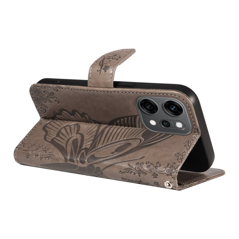 Fodral Oppo Reno 14 Pro 5g Grafisk Fjäril