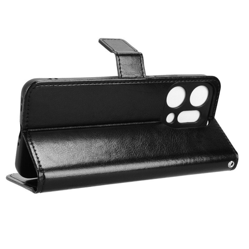 Fodral Oppo Reno 14 Pro 5g Prickigt Konstläder