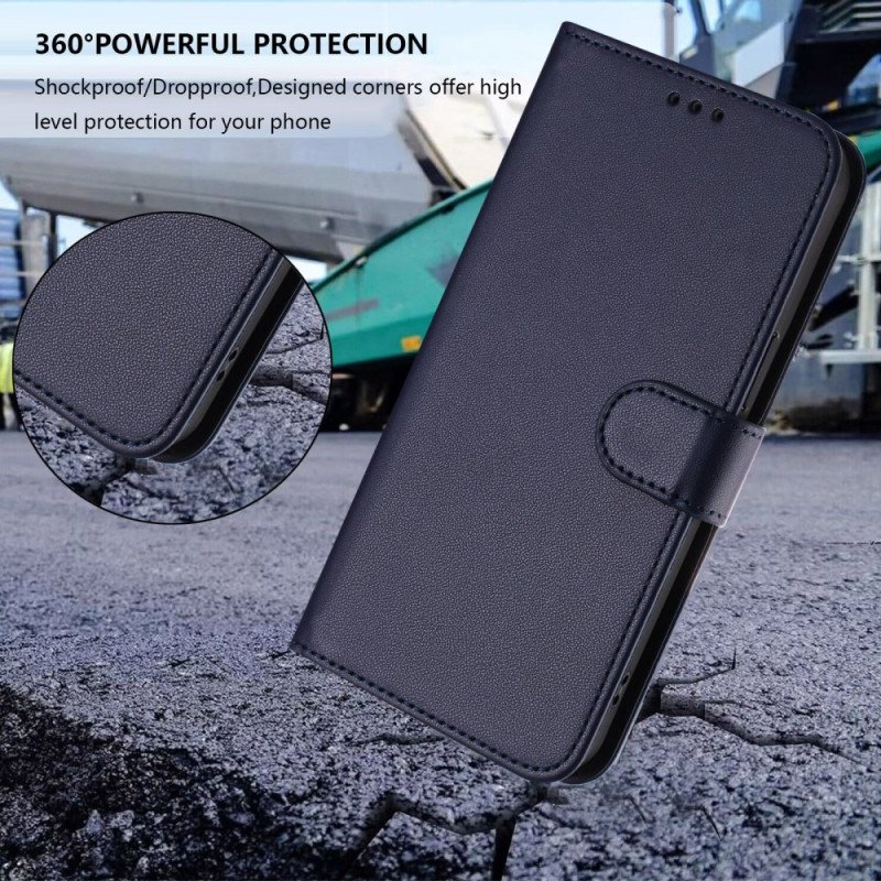 Läderfodral Oppo Reno 14 Pro 5g Telefonfodral Plånbok Med Rem