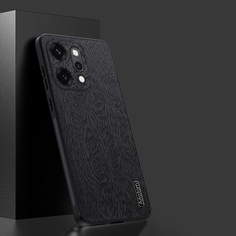 Skal För Oppo Reno 14 Pro 5g Trästruktur