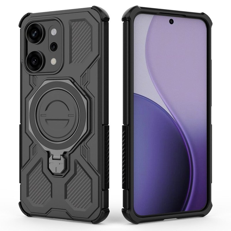Skal För Oppo Reno 14 Pro 5g Ultratålig Magnetisk Med Ringhållare