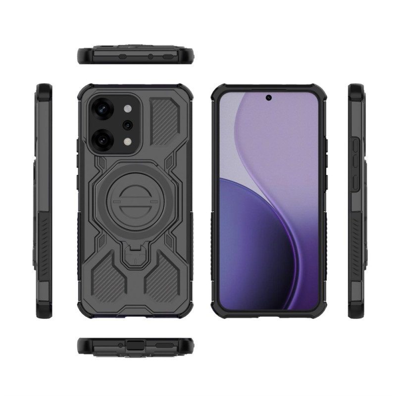 Skal För Oppo Reno 14 Pro 5g Ultratålig Magnetisk Med Ringhållare