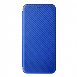 Folio-fodral Vivo Y22s Läderfodral Kolfiber