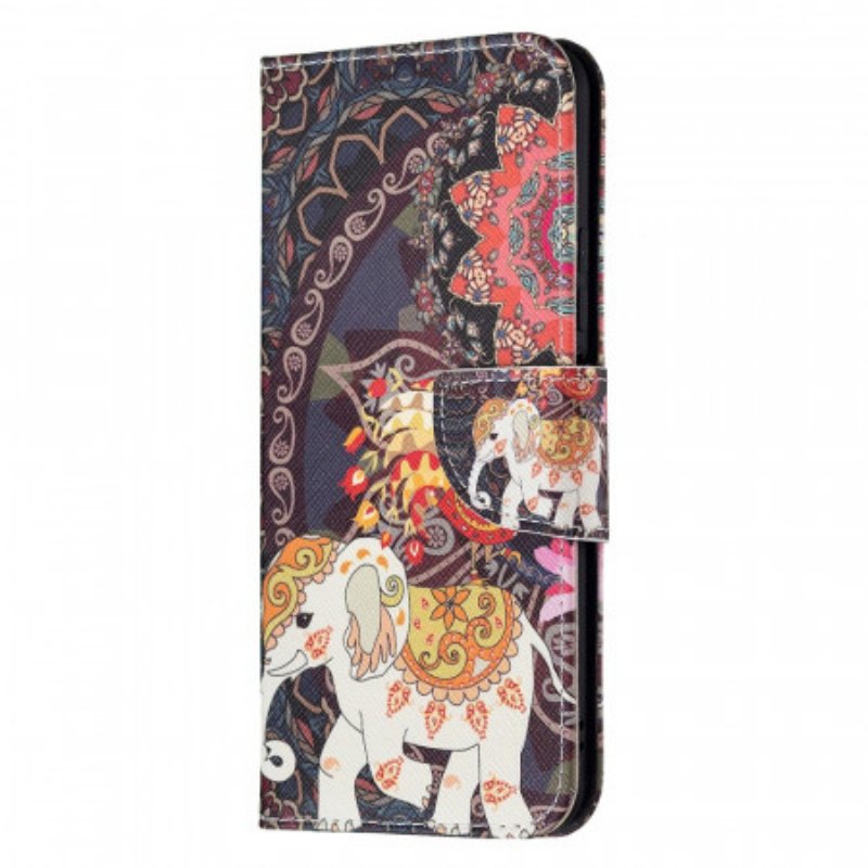 Fodral Xiaomi Mi 11 Lite 4G / 5G / 5G NE Indiska Elefanter