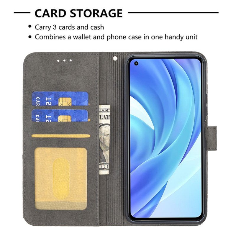 Fodral Xiaomi Mi 11 Lite 4G / 5G / 5G NE Triangel Binfen Färg