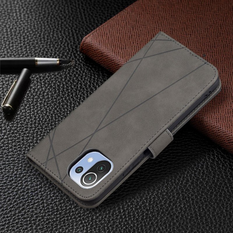 Fodral Xiaomi Mi 11 Lite 4G / 5G / 5G NE Triangel Binfen Färg