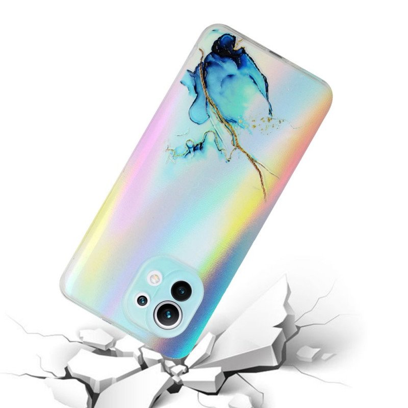 Skal Xiaomi Mi 11 Lite 4G / 5G / 5G NE Lasereffekt Marmor