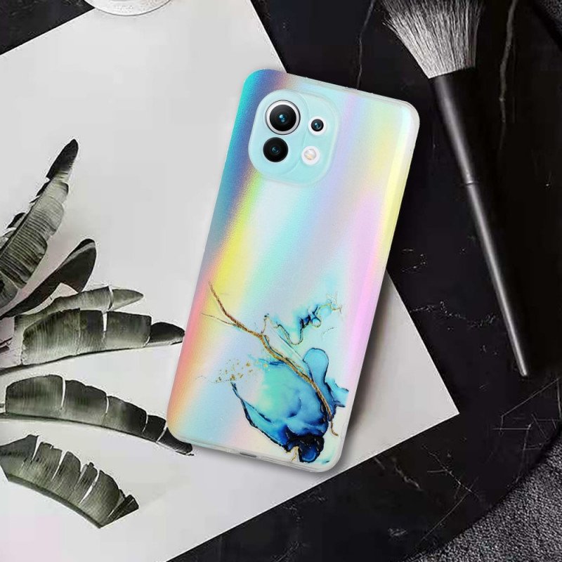 Skal Xiaomi Mi 11 Lite 4G / 5G / 5G NE Lasereffekt Marmor